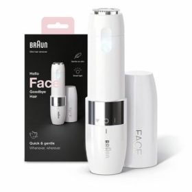 Braun Mini Hair Remover, Electric Facial Hair Removal